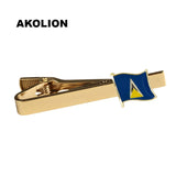 Golden Cross Tie Bar Business Tie Clip for Men