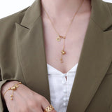 Ethnic Style Good Luck Gourd Bracelet Necklace