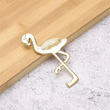 Golden Flamingo Bottle Opener Bird Opener