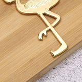 Golden Flamingo Bottle Opener Bird Opener