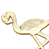 Golden Flamingo Bottle Opener Bird Opener
