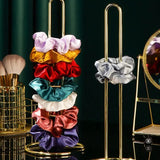 Golden Jewelry Storage Hair Ring Display Stand Large Capacity