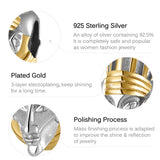 Golden Mask Bead for Women Bracelet Necklace DIY Jewelry