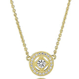 925 Silver Hearts Of Collier Necklace Classic Elegance Gift