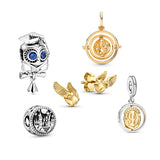 Golden Snitch Pendant Hedwig Rotating Charm Flying Key Time Converter Owl Charm