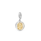 Golden Snitch Pendant Hedwig Rotating Charm Flying Key Time Converter Owl Charm