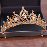Crystal Bride Tiaras Wedding Crown Headband Bridal Head Piece Tiara