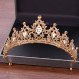 Crystal Bride Tiaras Wedding Crown Headband Bridal Head Piece Tiara