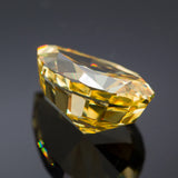 Golden Yellow Pear CZ Gemstone for Jewelry Making