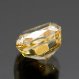 Golden Yellow CZ Square Cushion Cut Cubic Zirconia for Jewelry Making