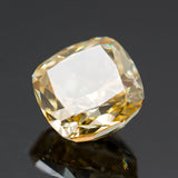 Golden Yellow CZ Square Cushion Cut Cubic Zirconia for Jewelry Making