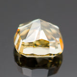 Golden Yellow CZ Square Cushion Cut Cubic Zirconia for Jewelry Making