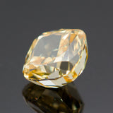 Golden Yellow CZ Square Cushion Cut Cubic Zirconia for Jewelry Making