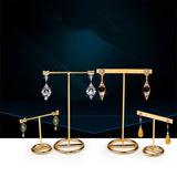Golden Earring Holder, Creative Earring Display Stand