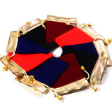 Golden Velvet Bag Drawstring Pouch for DIY Charm Earrings Bracelets