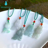 Goldfish Jade Pendant Necklace Myanmar Jade Pendant Gift
