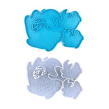 Goldfish Wall Art Epoxy Mold for DIY Home Office Ornament Decoration Craft