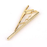 Goldren Tie Clip Classic Meter Tie Clips