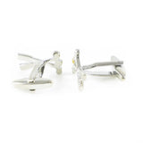 Silver Tone Golf Club & Ball Cuff Links - Golf Enthusiast Gift