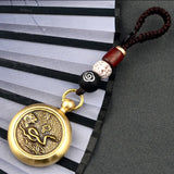 Rabbit Year Key Ring Fengshui Metal Spinner Keychain