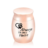 Memories Keepsake Urn Pets Paw Print Cremation Ashes Urn