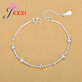 925 Silver Foot Chains for Women Girls - Top Anklets for Summer