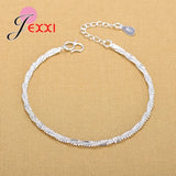 925 Silver Foot Chains for Women Girls - Top Anklets for Summer