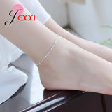 925 Silver Foot Chains for Women Girls - Top Anklets for Summer