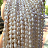 5-11mm Natural Freshwater Pearls Rice Shape Beads for Jewelry Making