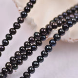 7-8mm Round Freshwater Pearls for DIY Jewelry Making