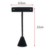 Velvet Jewelry Display Stand T-Shaped Earring Stand