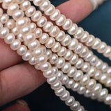 7mm Natural Freshwater Pearl DIY Accessories Earring Beads