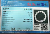 Pearl Beads CZ Charm Bracelet Elegant Party Jewelry