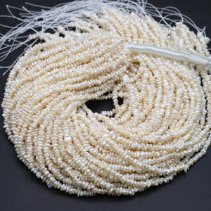 Natural Freshwater Pearl Beads Baroque Pearls Women Jewelry DIY 13''