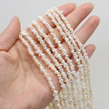 Natural Freshwater Pearl Beads Baroque Pearls Women Jewelry DIY 13''