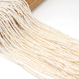 Natural Freshwater Pearls Beaded 2-3mm Potato Shape Loose Beads