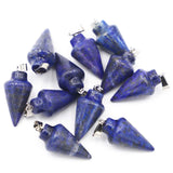 Lapis Lazuli Stone Pendant Charms for Jewelry Making