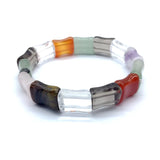 Colorful Stone Bead Bracelet For Women Party Jewelry