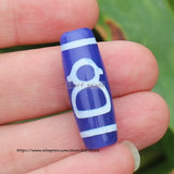 High-Quality 10-11mmx29-30mm Ancient Tibet Dzi Agate Beads