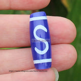 High-Quality 10-11mmx29-30mm Ancient Tibet Dzi Agate Beads