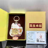 Cat Model Keychain Figure Amulet Bag Decor Accessory Present