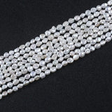 6-7mm AA Loose Keshi Freshwater Pearl Strand