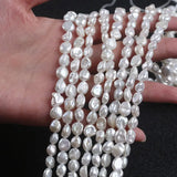 6-7mm AA Loose Keshi Freshwater Pearl Strand