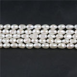 Baroque Irregular Pearl 9-10mm Natural Pearl String