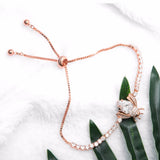 GorGor Adjustable Micro-inlaid Zircon Women Bracelet