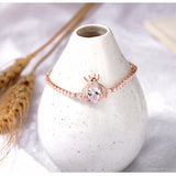 GorGor Adjustable Micro-inlaid Zircon Women Bracelet