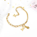 GorGor M Rabbit Titanium Steel Bracelet Female Jewelry 1101