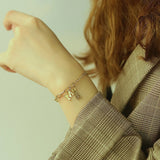 GorGor M Rabbit Titanium Steel Bracelet Female Jewelry 1101