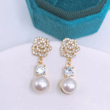 AAAA 10-11mm South Sea Pearl Stud Earrings 925s