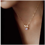 AAAA 9-10mm South Sea Pearl Pendant Necklace Set